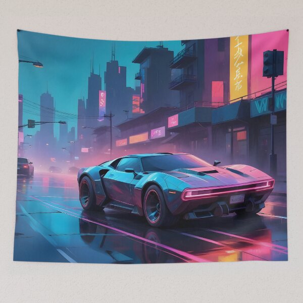 Artikelvorschau, Cyberpunk-Hypercar am See entworfen und verkauft von papi1998.