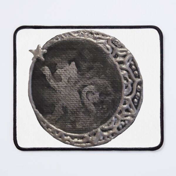 Item preview, Cloudy cat sitting on the moon playing with a star  designed and sold by BEcause ART.