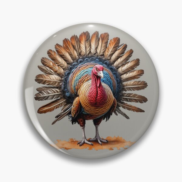 Item preview, Watercolored Turkey designed and sold by Catherine Harrison.