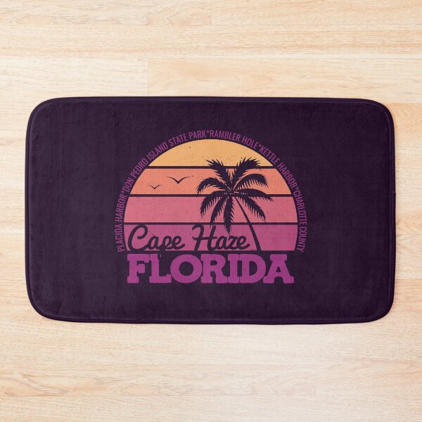 Item preview, Cape Haze Florida Sunset Retro Vintage Local Pride Logo designed and sold by CRHPOD20.