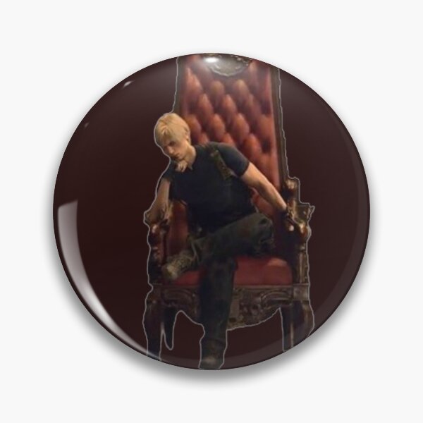 Item preview, Leon Kennedy Romantic picture RE4 soulmate throne designed and sold by Neesu.