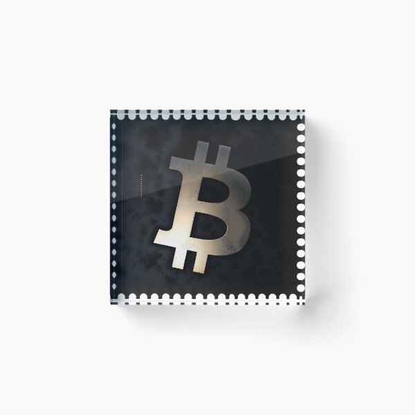 Item preview, digital crypto stamp philately znaczki krypto poczta bitcoin btc / dejco.art by domin designed and sold by dejco.art.