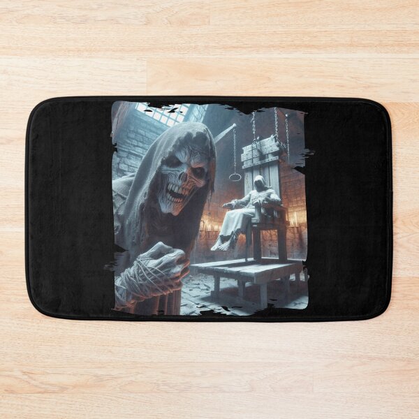 Item preview, Death Executing a Sentence with Tortured Soul in the Background - Halloween Art designed and sold by Hungry-Murphy.