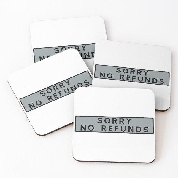 Item preview, Sorry, no refund designed and sold by ALF2023.