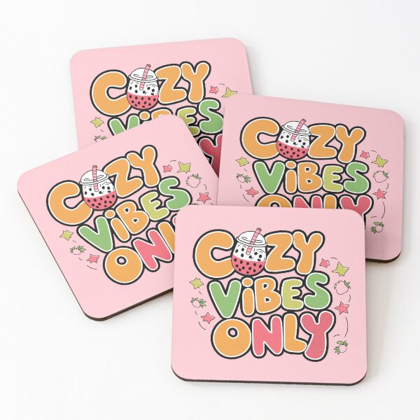 Artikelvorschau, Cozy Vibes Only, Fruchtiger Eis-Boba entworfen und verkauft von graphic-genie.