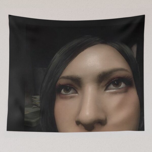 Item preview, Mysterious Chinese American Lady Aid-a Wong Resident Evil 4 Remake Meme designed and sold by Neesu.