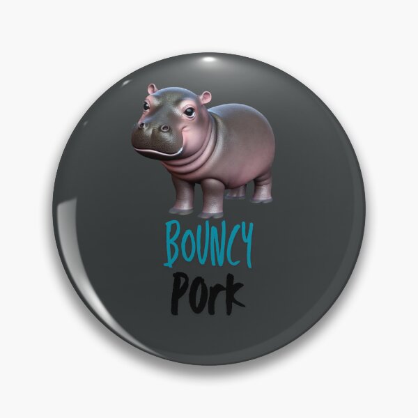 Item preview, Bouncy the cute hippo designed and sold by taworn.