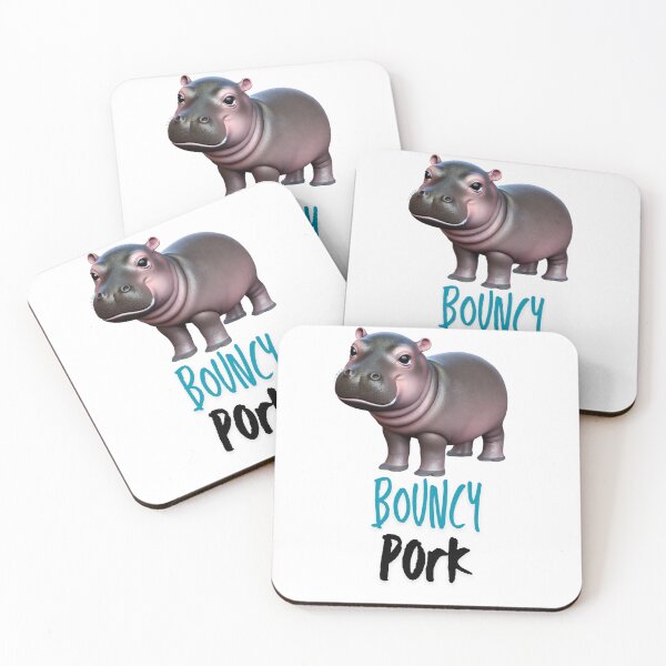 Item preview, Bouncy the cute hippo designed and sold by taworn.