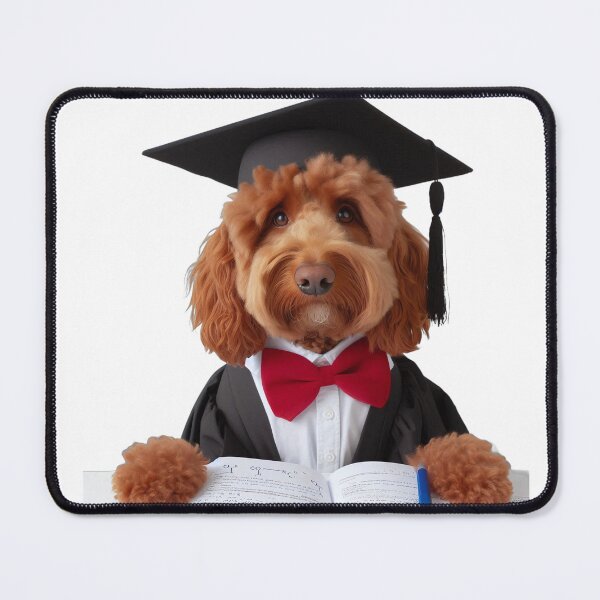 Item preview, Career dog: Groodle Graduate designed and sold by Jaruart.