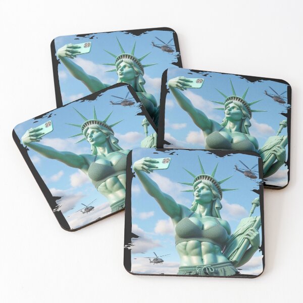 Item preview, Sexy Statue of Liberty Taking a Selfie designed and sold by Hungry-Murphy.