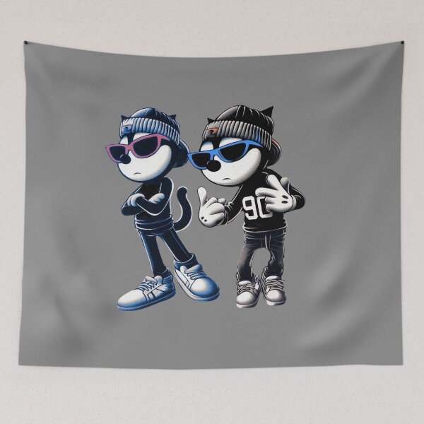 Item preview, Oswald The Lucky Rabbit Streetwear designed and sold by Myra365Art.