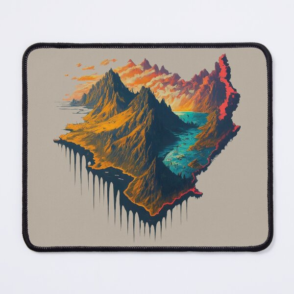 Item preview, Prythian Map Digital Art designed and sold by league95.