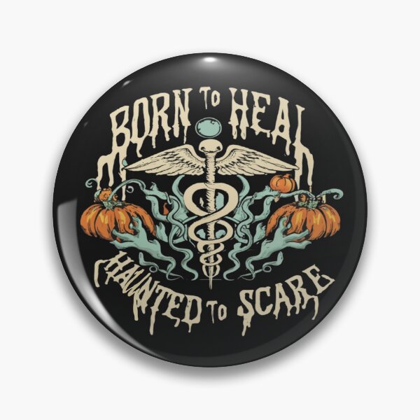 Item preview, Born to Heal, Haunted to Scare- Halloween Doctor designed and sold by Rajasekar.