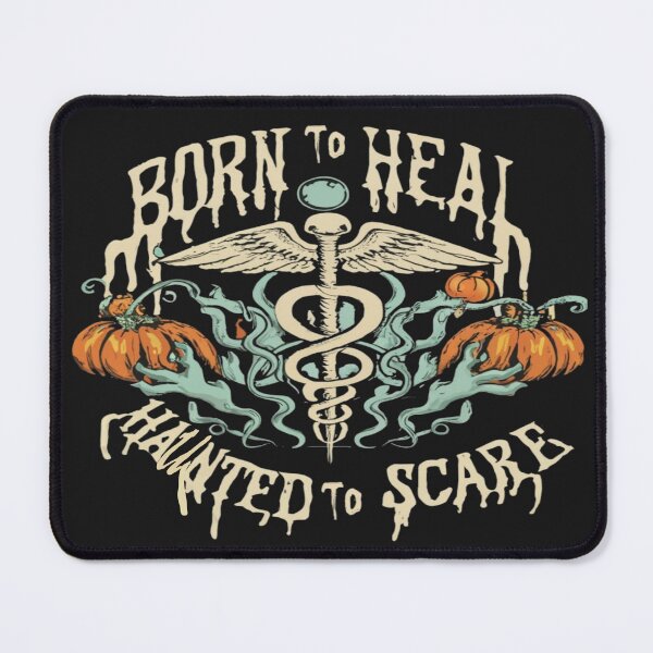 Item preview, Born to Heal, Haunted to Scare- Halloween Doctor designed and sold by Rajasekar.