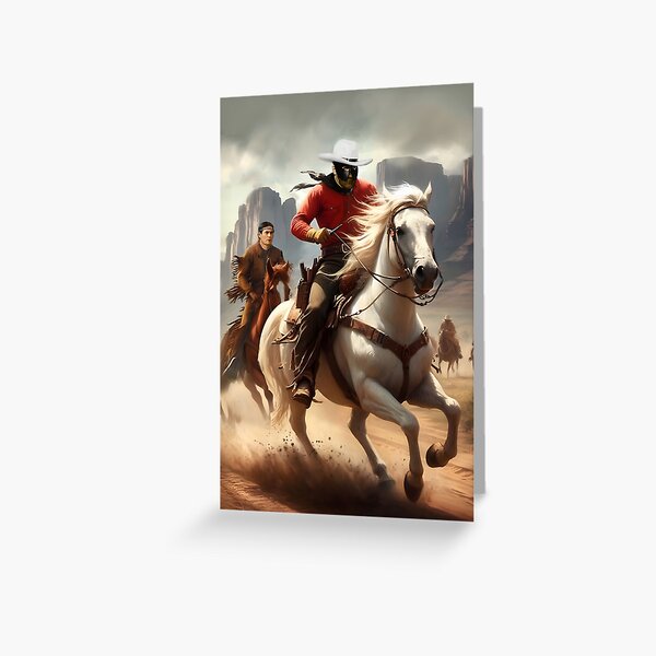 Item preview, Lee Powell and Chief Thunder Cloud Painting 1938 designed and sold by Eric Stedman.
