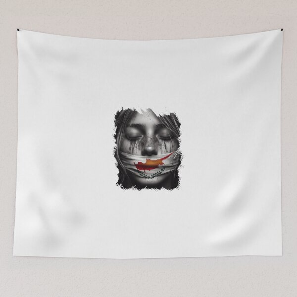 Item preview, A woman with a blindfold on her face Gagged mouth designed and sold by AiPoliviosArt.