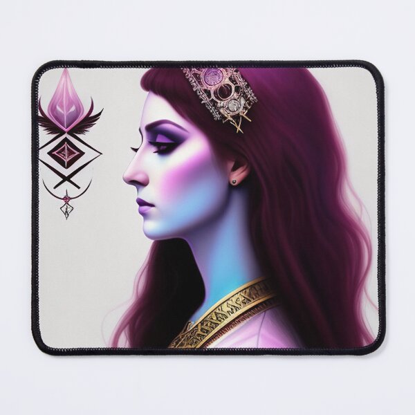 Item preview, Portrait of Amara Mythical Divine Ethereal Female designed and sold by Ardenley.