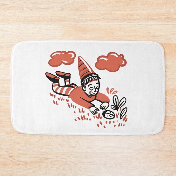 Item preview, Little Gnome kid looking at bugs designed and sold by jasmineberry.