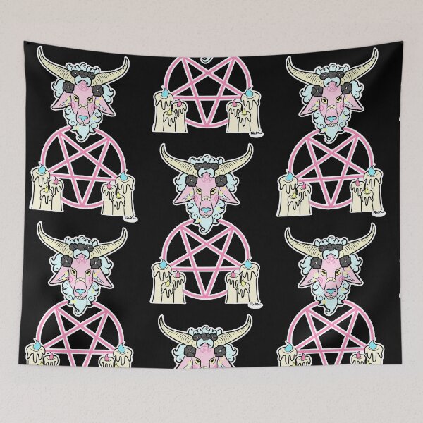 Item preview, Cutesy Baphomet designed and sold by Frigg-The-Frog-.
