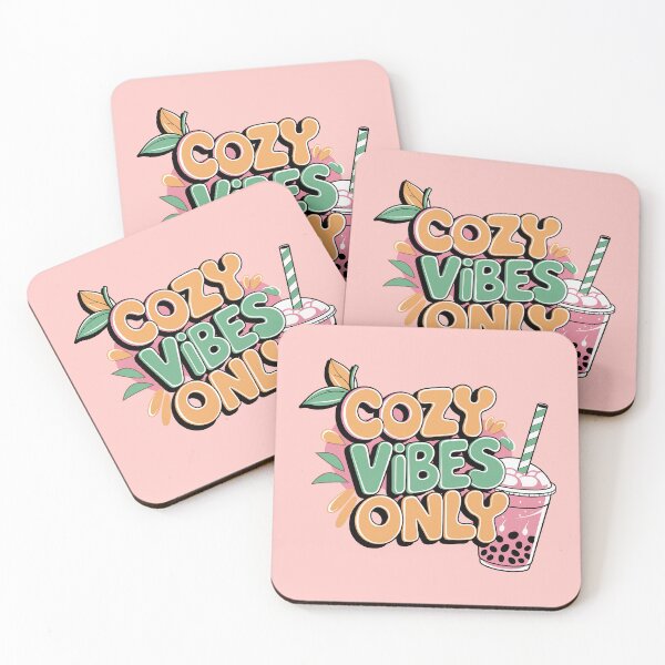 Artikelvorschau, Cozy Vibes Only, Fruchtiger Eis-Boba entworfen und verkauft von graphic-genie.