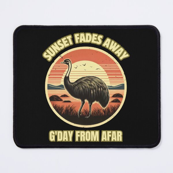Item preview, Sunset Fades Away G'day From Afar - Ochre Dreams Of The Outback designed and sold by SplashTastic.