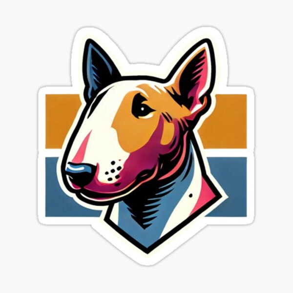 Item preview, Pop Art Bull Terrier Minimalism designed and sold by Kenny8716.
