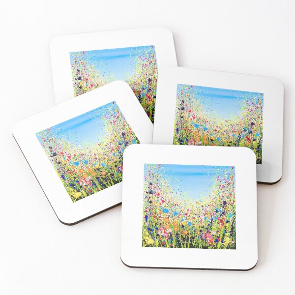 Item preview, Patchwork Meadow designed and sold by Sally Oasis Paintings.