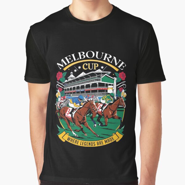 Item preview, Melbourne Cup – Where Legends Are Made designed and sold by Design Quill  Studio.