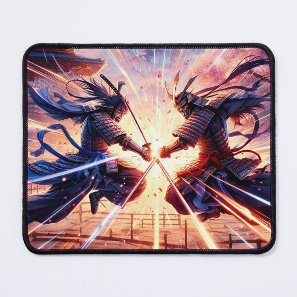Item preview, A Clash of Samurai Duel at Dawn designed and sold by TeslaSt0re.
