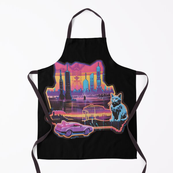 Item preview, Neon City Cat designed and sold by meaowclub.
