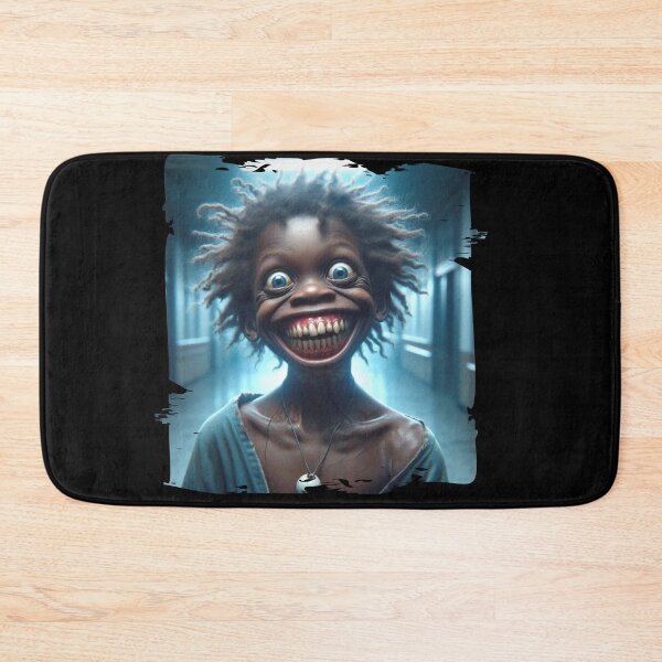 Item preview, Crazy Girl with Wild Grin and Mad Eyes designed and sold by Hungry-Murphy.