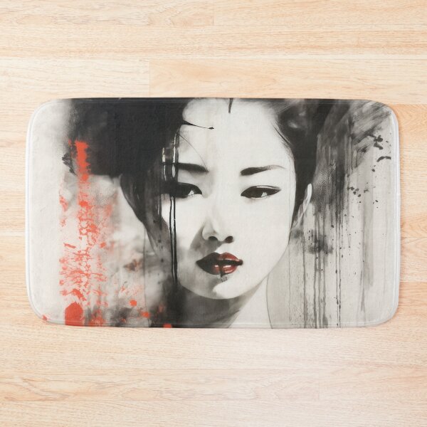Item preview, Geisha Monotype 4 designed and sold by TinyRed SpiralArt.