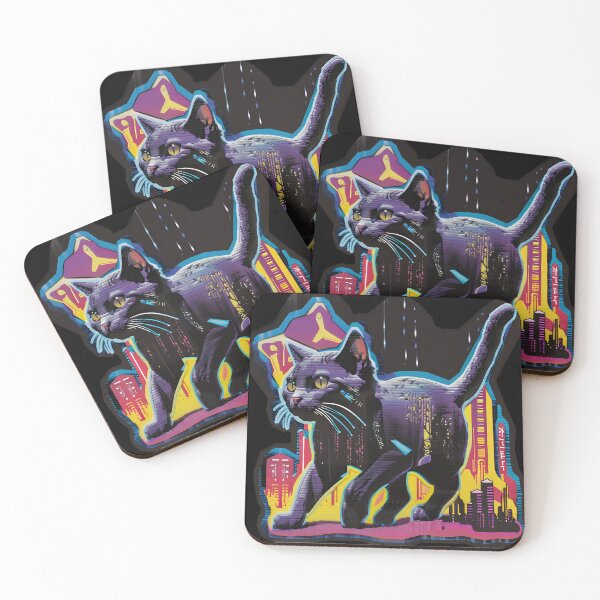 Item preview, Neon City Cat designed and sold by meaowclub.