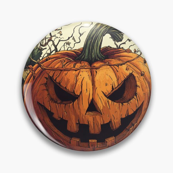 Item preview, Vintage Jack-o'-Lantern Halloween Art Print - Spooky Autumn Pumpkin Wall Decor designed and sold by Ice Diamond Designs.