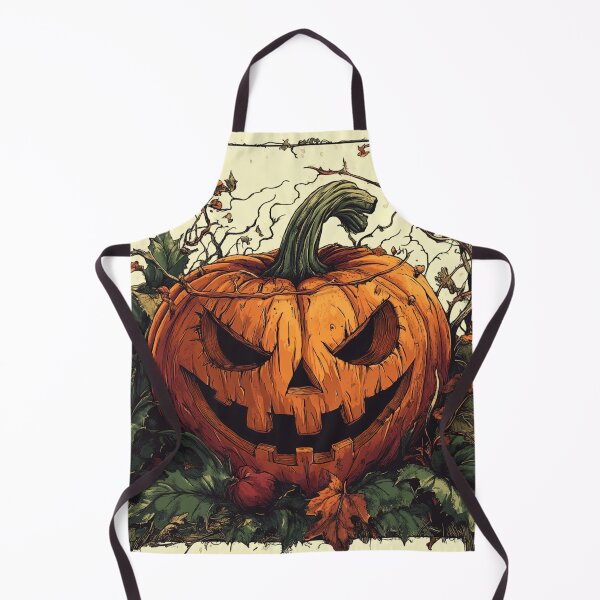Item preview, Vintage Jack-o'-Lantern Halloween Art Print - Spooky Autumn Pumpkin Wall Decor designed and sold by Ice Diamond Designs.