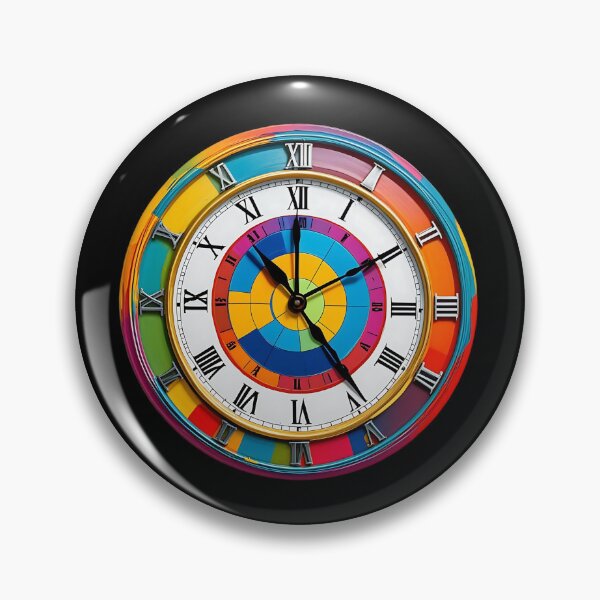 Item preview, Pop art clock designed and sold by Pflugart.