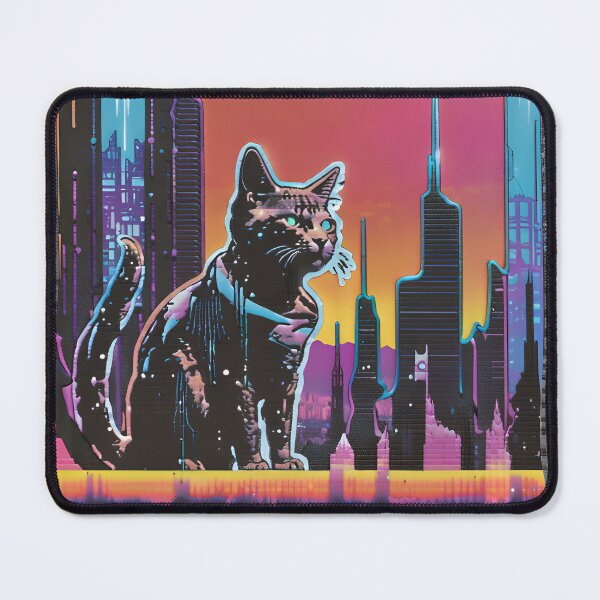 Item preview, Neon City Cat designed and sold by meaowclub.