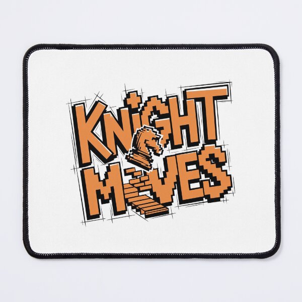 Item preview, Pixelated Knight Moves designed and sold by benjyjump.