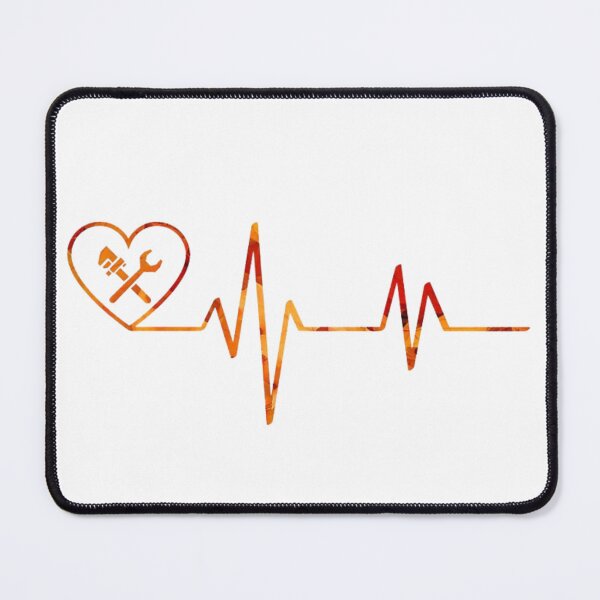 Item preview, Plumber heartbeat designed and sold by designemarket.