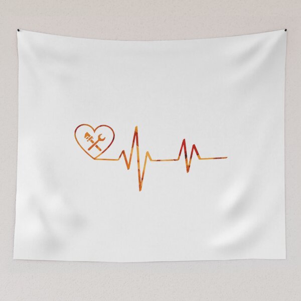 Item preview, Plumber heartbeat designed and sold by designemarket.