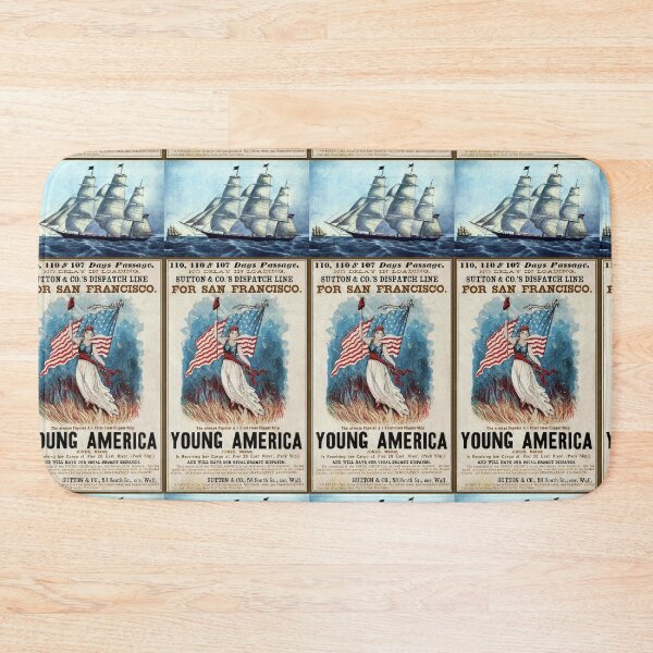 Item preview, Young America - San Francisco Clipper Ship 1853 - 1886  designed and sold by WheelieGdArt.