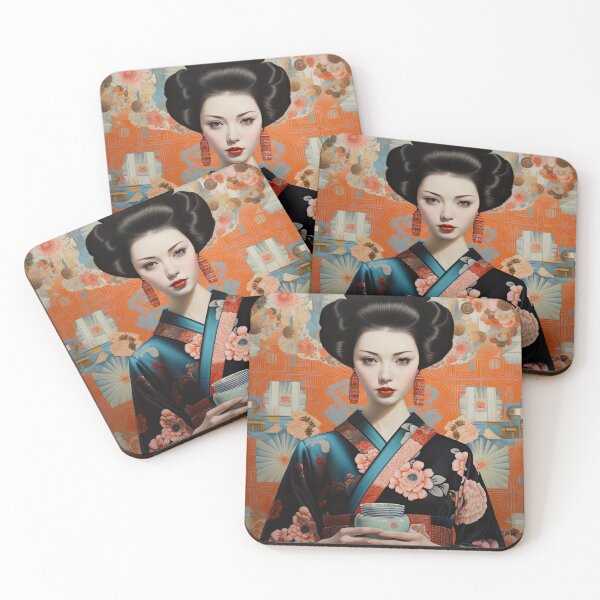 Item preview, The Offering - Japanese Beauty designed and sold by TinyRed SpiralArt.