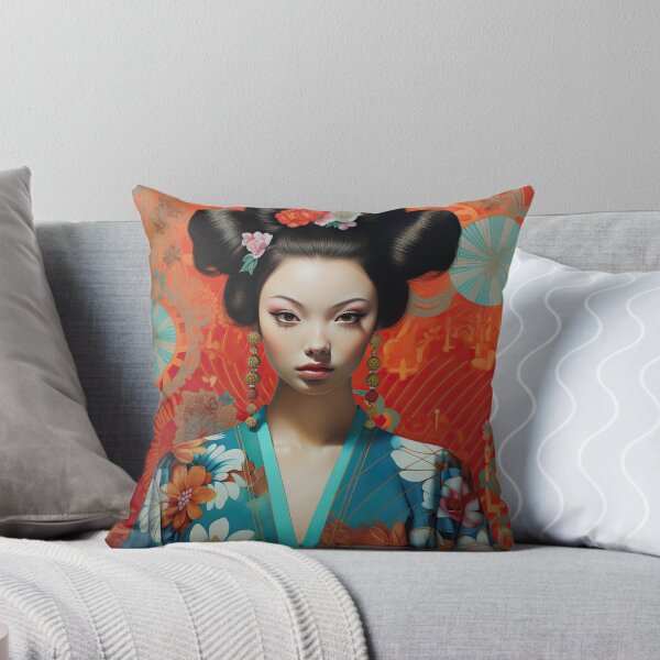 Item preview, Miss Aya - Japanese Beauty designed and sold by TinyRed SpiralArt.