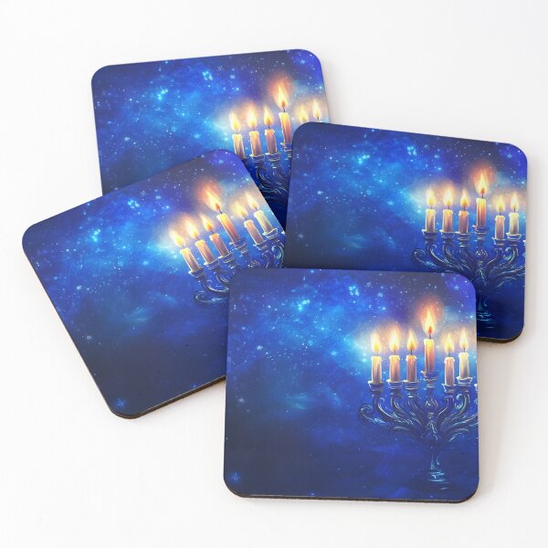 Item preview, Hanukkah Menorah Glow designed and sold by Alin Richard Iovănuț.