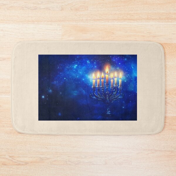 Item preview, Hanukkah Menorah Glow designed and sold by Alin Richard Iovănuț.
