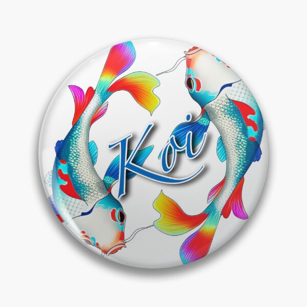 Item preview, Colourful koi designed and sold by Glenbobagins.