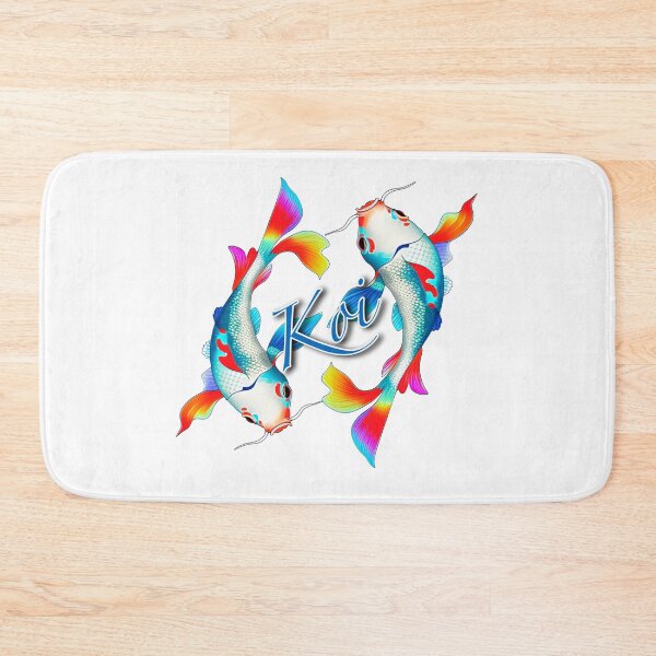Item preview, Colourful koi designed and sold by Glenbobagins.