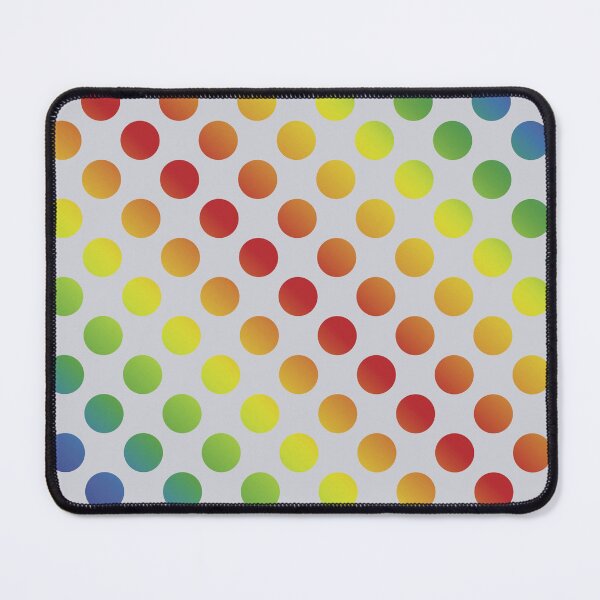 Item preview, Rainbow dots white background designed and sold by WannyIdea.