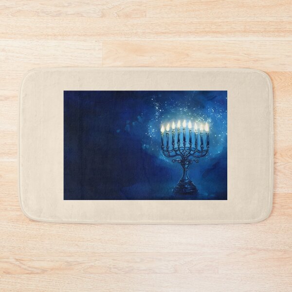 Item preview, Hanukkah Menorah Glow designed and sold by Alin Richard Iovănuț.