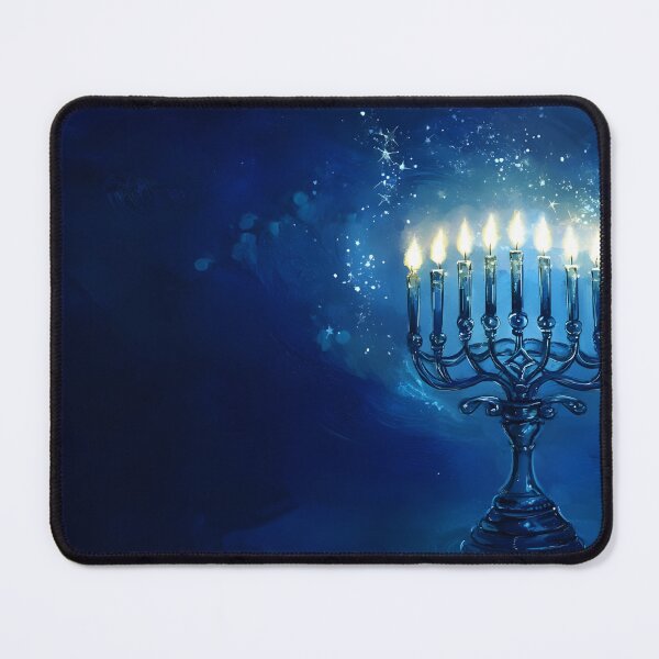 Item preview, Hanukkah Menorah Glow designed and sold by Alin Richard Iovănuț.